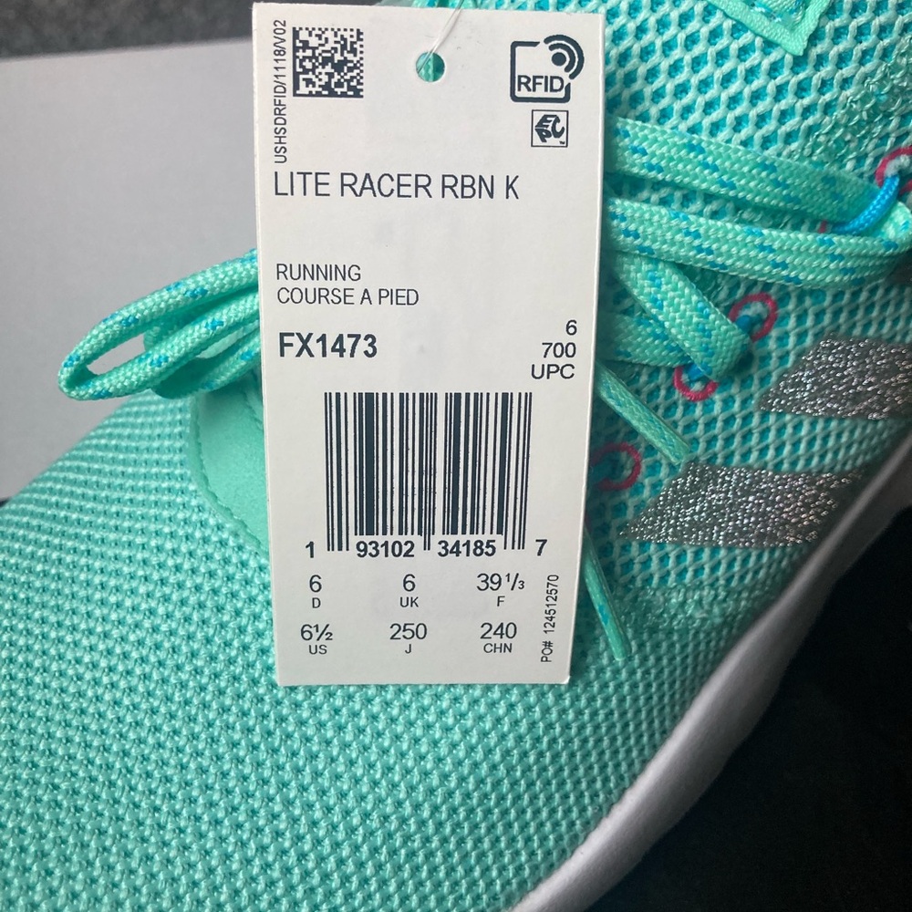 Adidas Lite Racer girls shoes - Picture 5 of 7